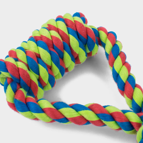 Toyz Rope Ball Tugger Dog Toy