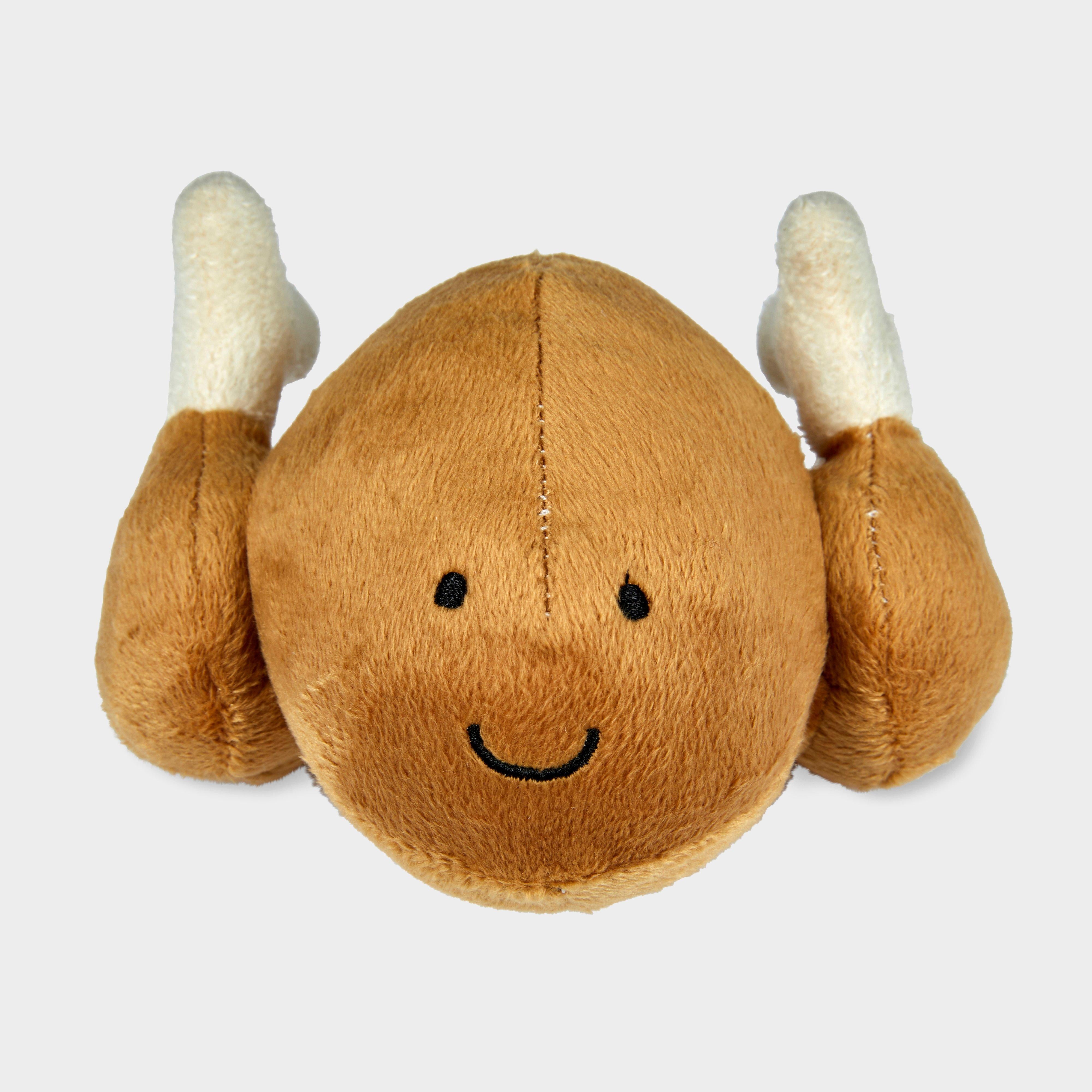 Foodie Faces Roast Chicken Dog Toy