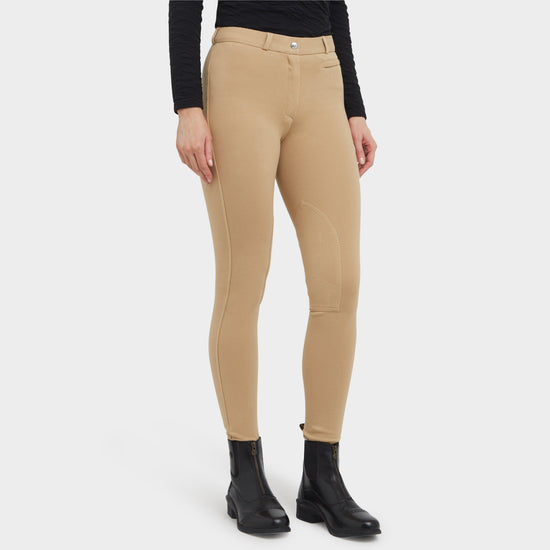 Women's Supa-Fit Zip Up Knee Patch Jodhpurs