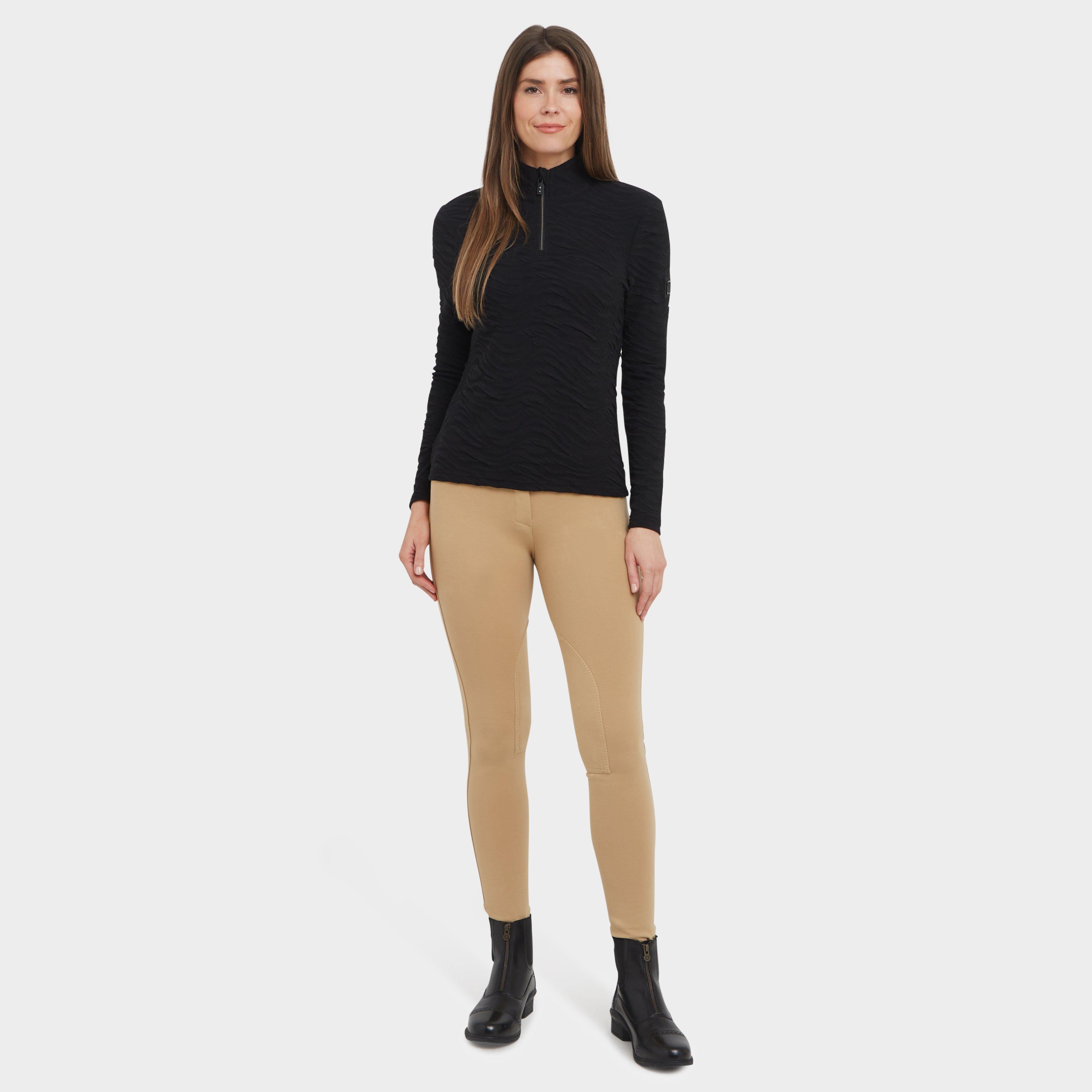 Women's Supa-Fit Zip Up Knee Patch Jodhpurs