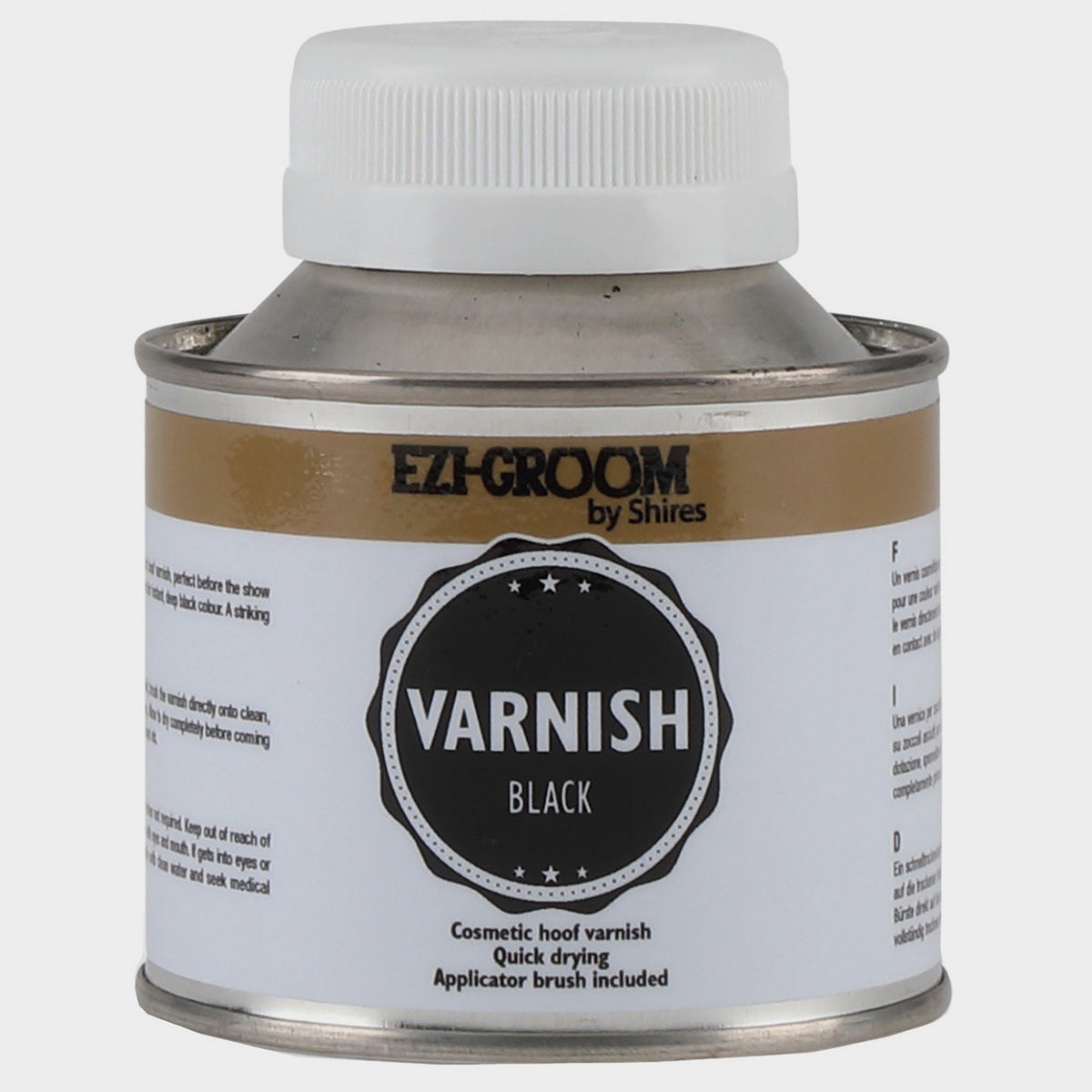Ezi-Groom Hoof Varnish Black