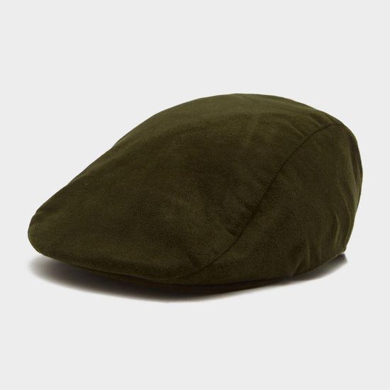 Mens MoleSkin Cap Dark Olive