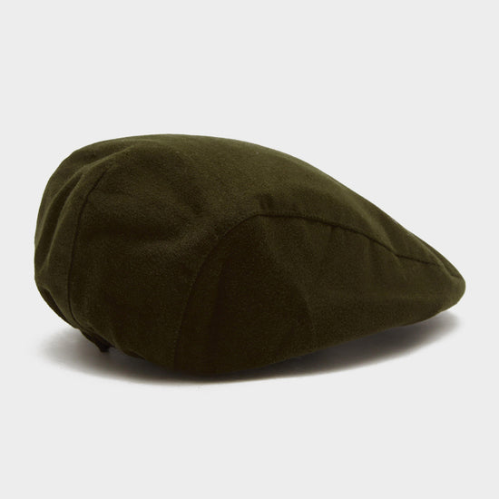 Mens MoleSkin Cap Dark Olive