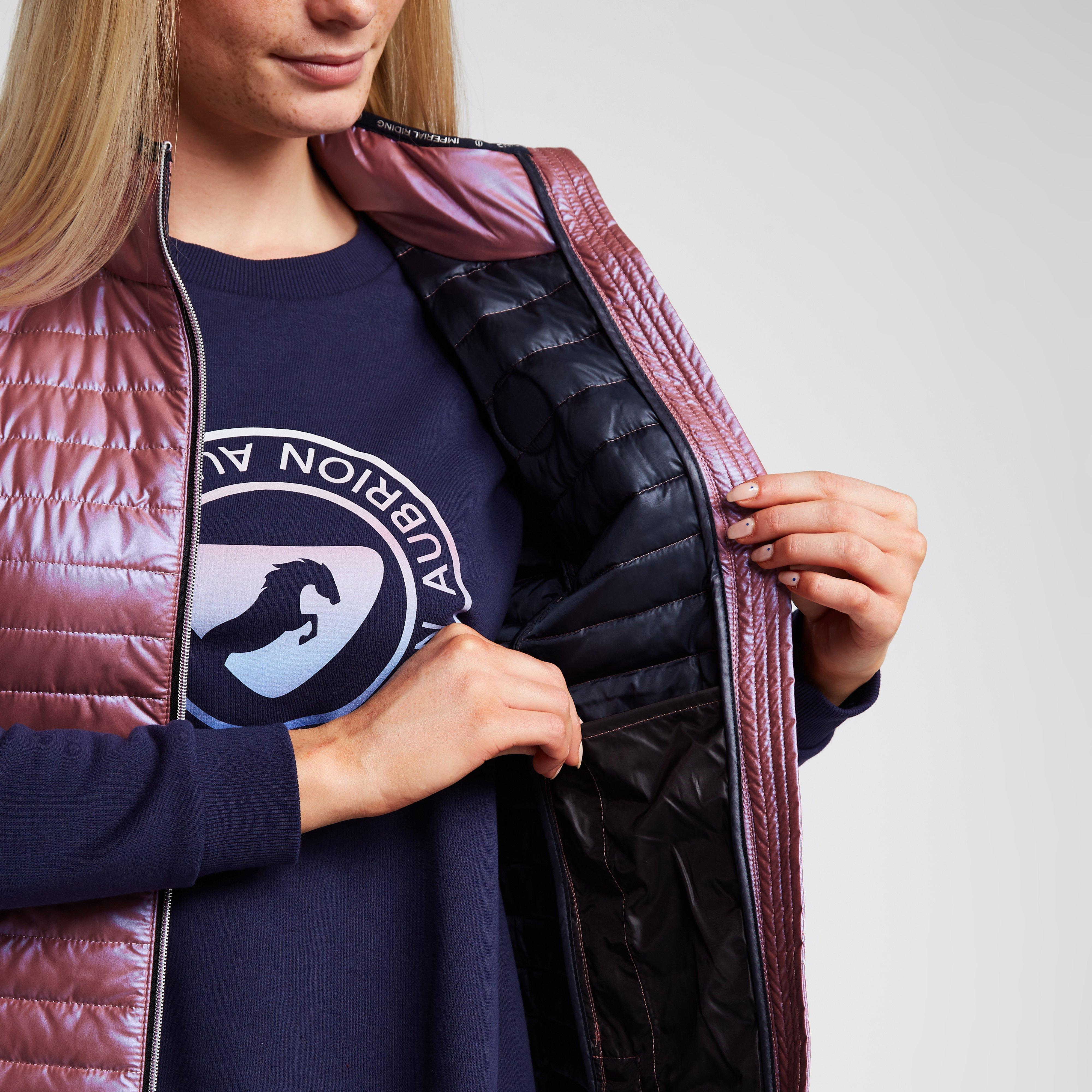 Violet Pearl Gilet Violet Rose