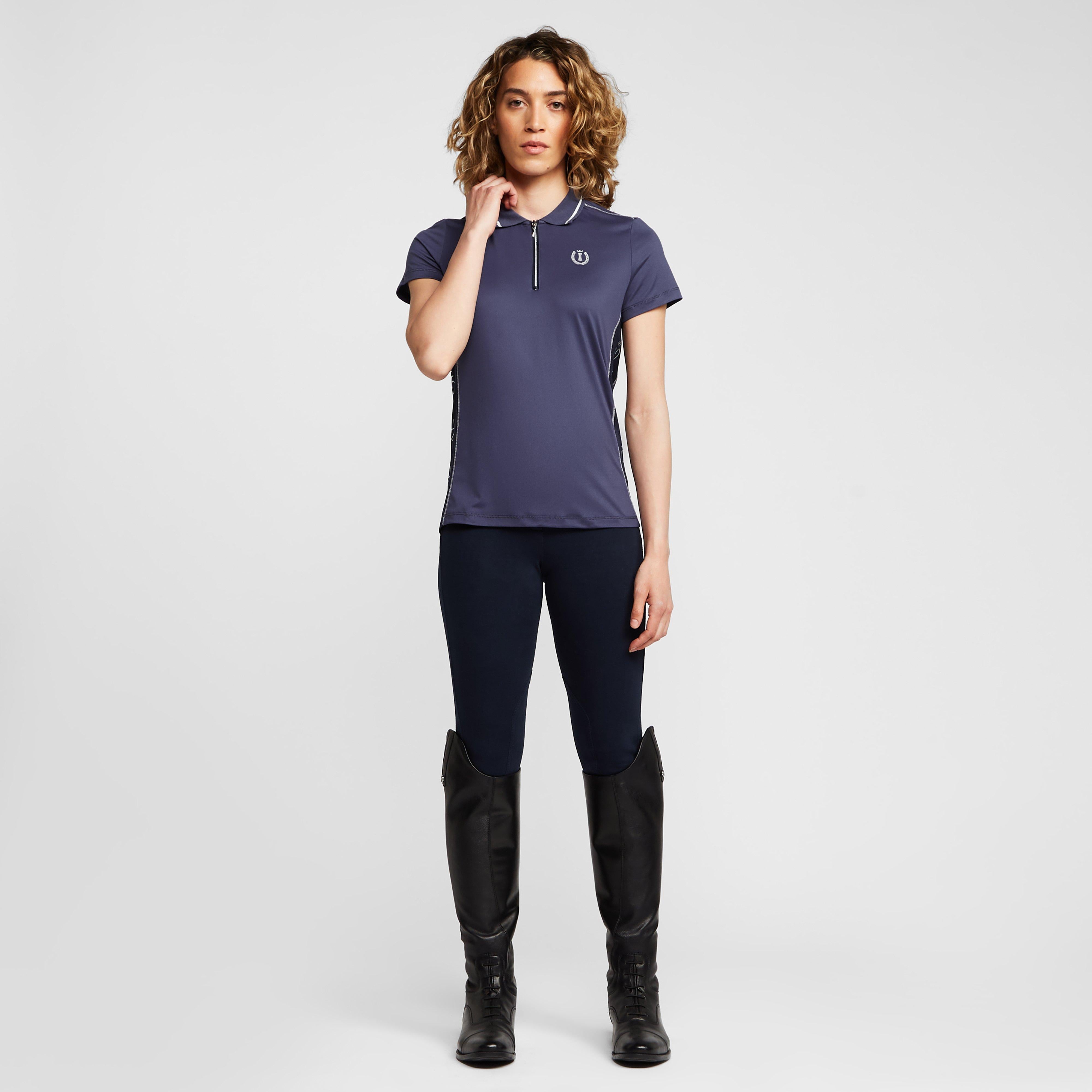 Women’s Lurex trim Polo Shirt