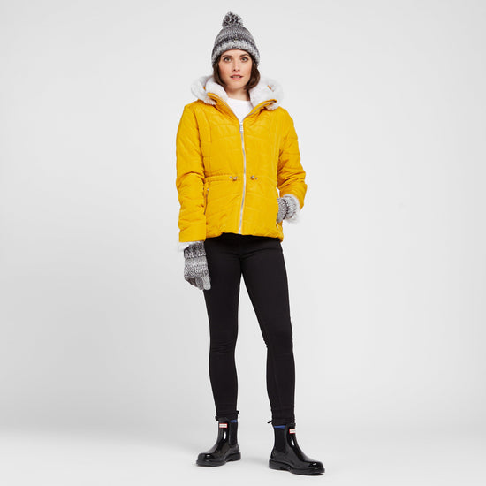 Women’s Willabella Fur Detail Jacket in Sunset