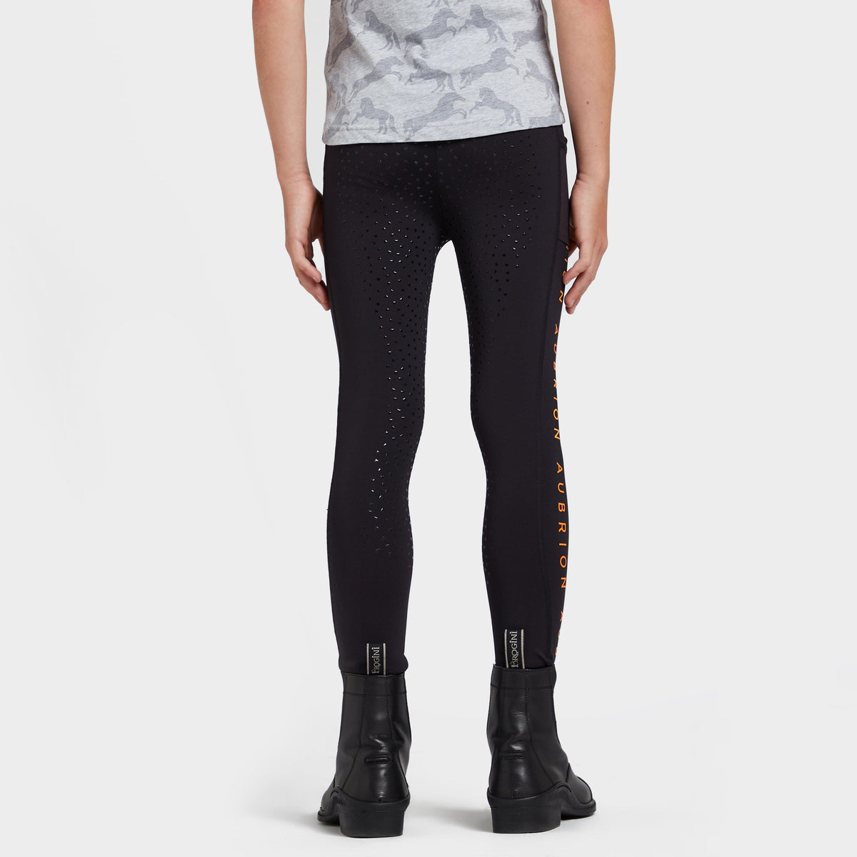 Kids’ Brook Logo Riding Tights