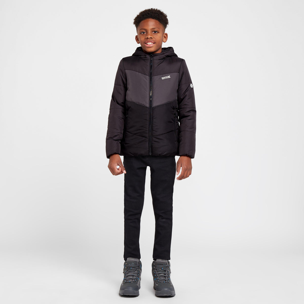 Kids' Lofthouse VI Insulated Jacket Ash Dark Grey Black