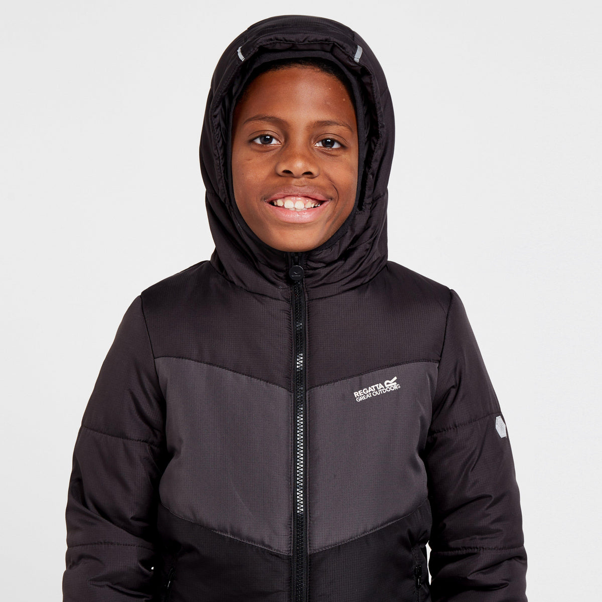 Kids' Lofthouse VI Insulated Jacket Ash Dark Grey Black