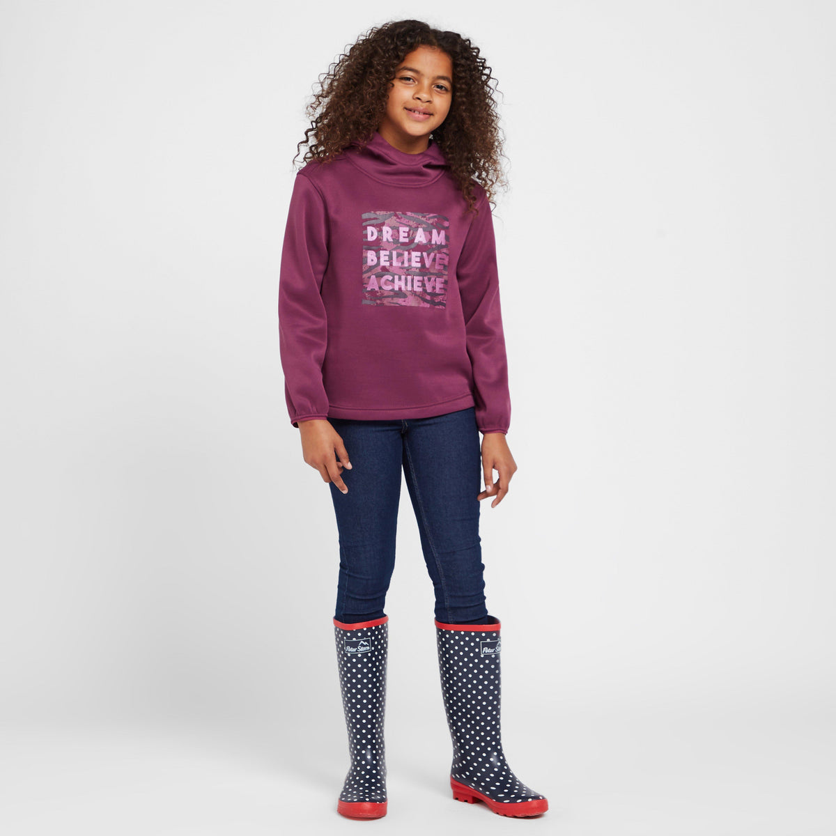 Kids’ Highton Extol Printed Hoodie