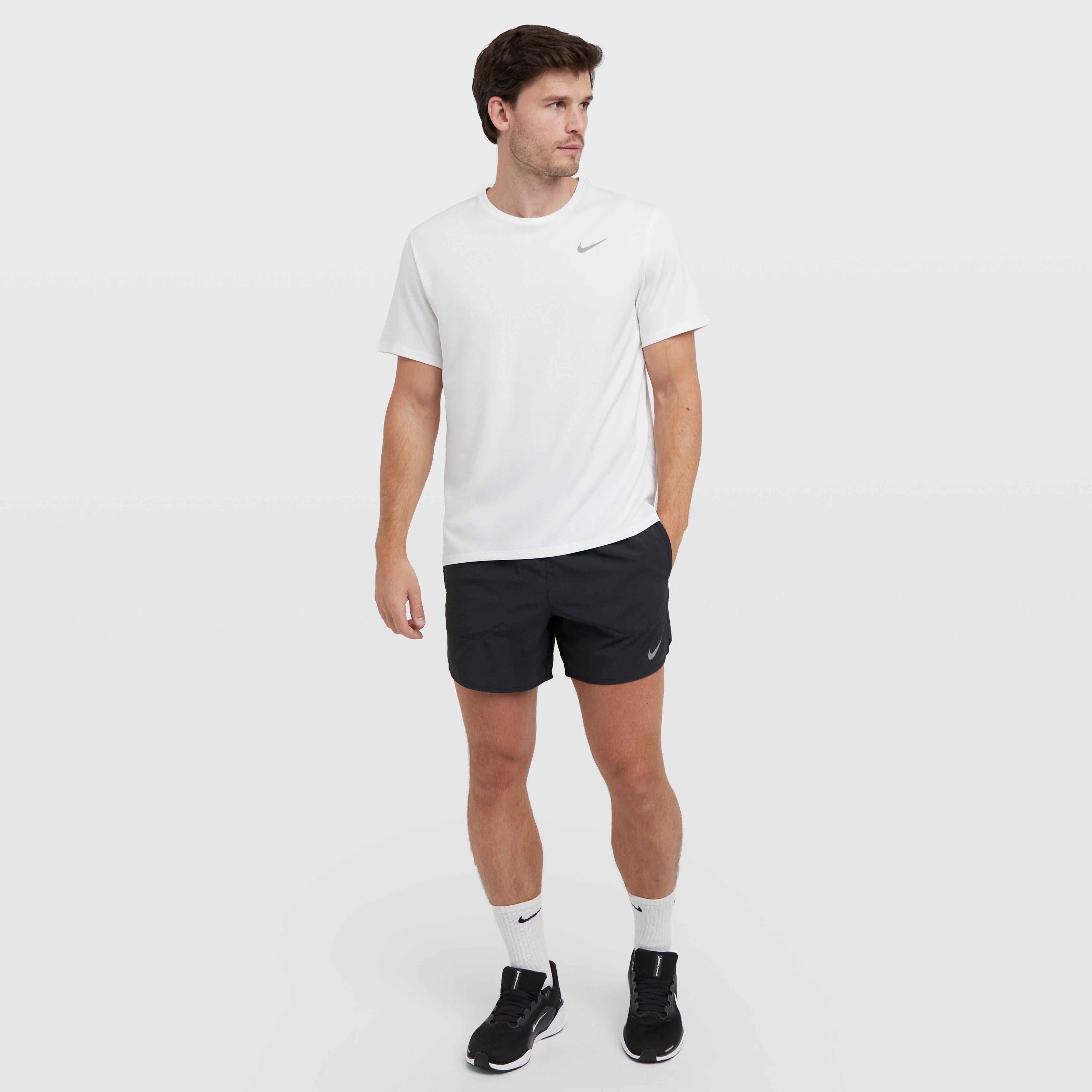 Men's Dri-FIT Miler UV Short-Sleeve Running Top