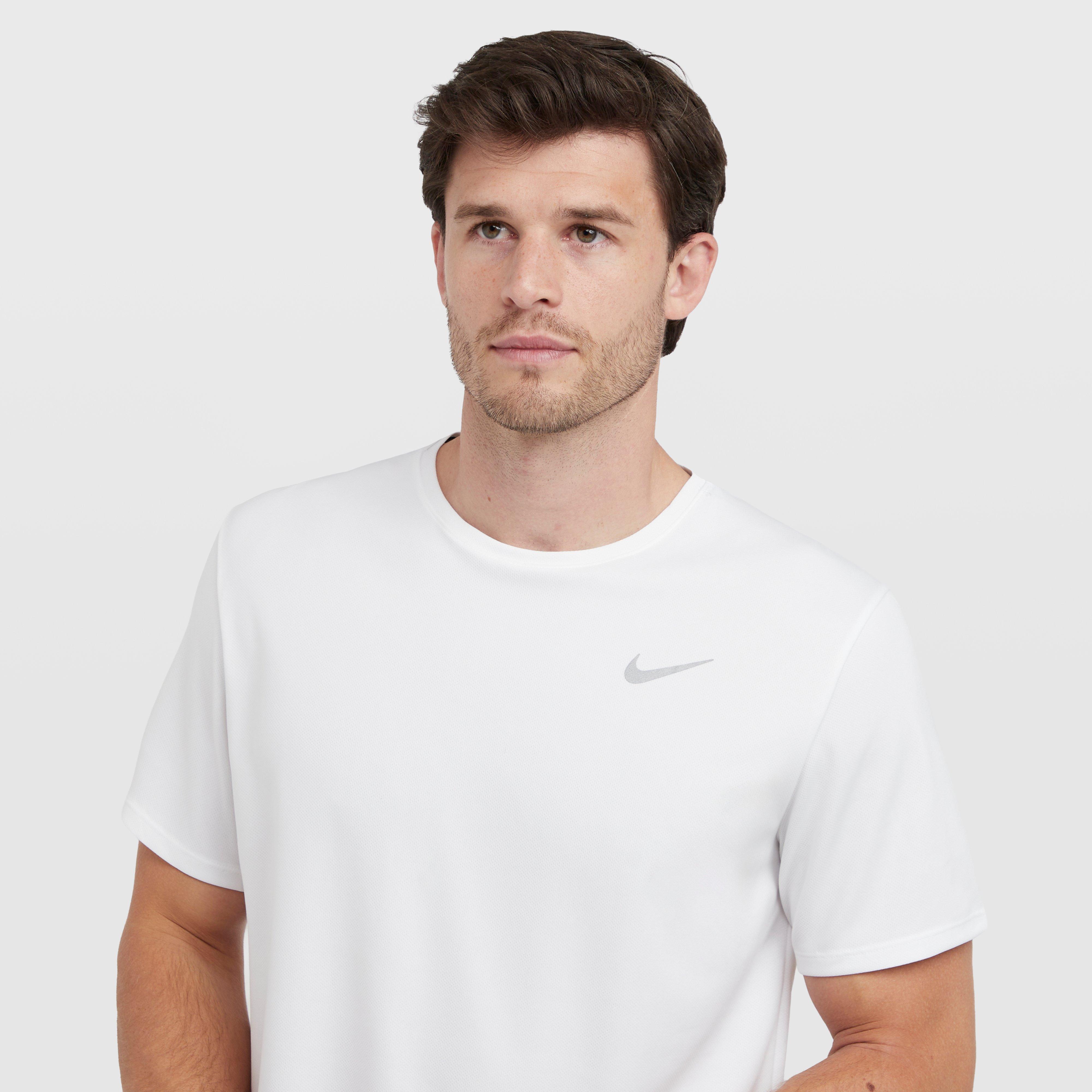 Men's Dri-FIT Miler UV Short-Sleeve Running Top