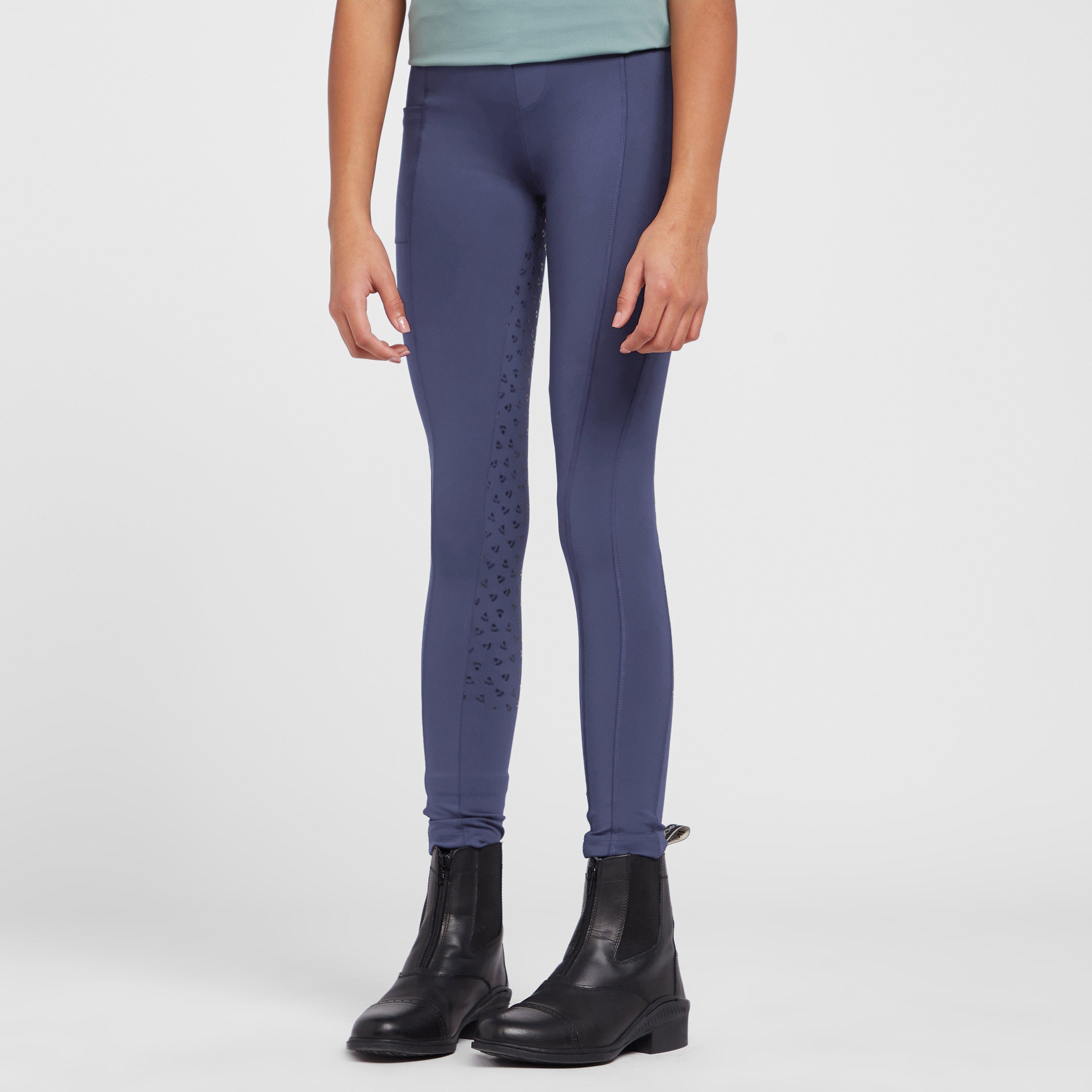 Kids' Hudson Riding Tights White
