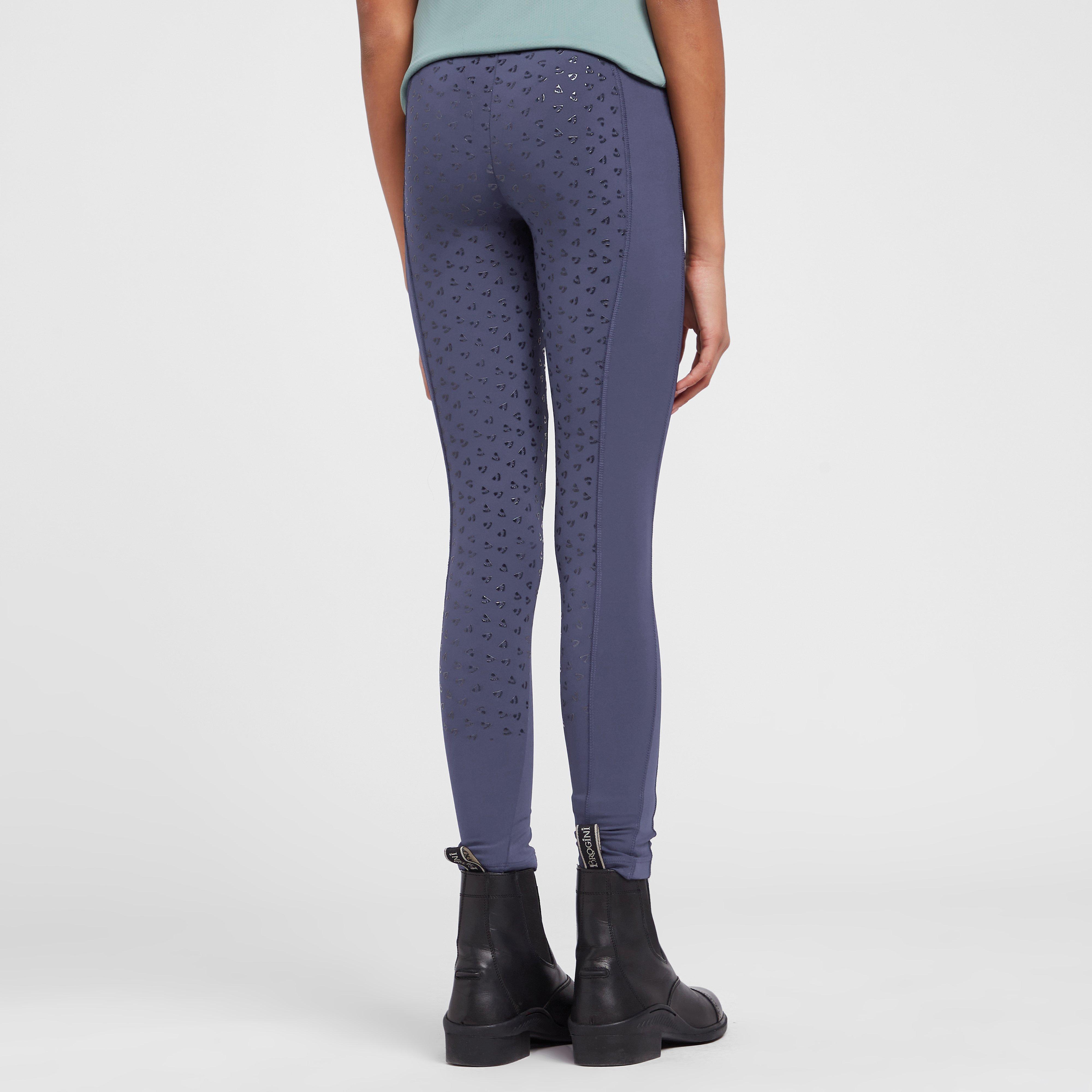 Kids' Hudson Riding Tights White