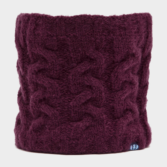 Adults’ Knitted Snood in Wine