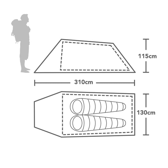 Hyena II Tunnel Tent