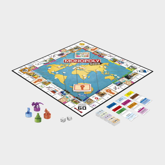 Monopoly Travel World Tour Board Game