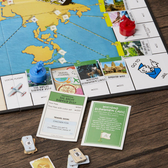 Monopoly Travel World Tour Board Game