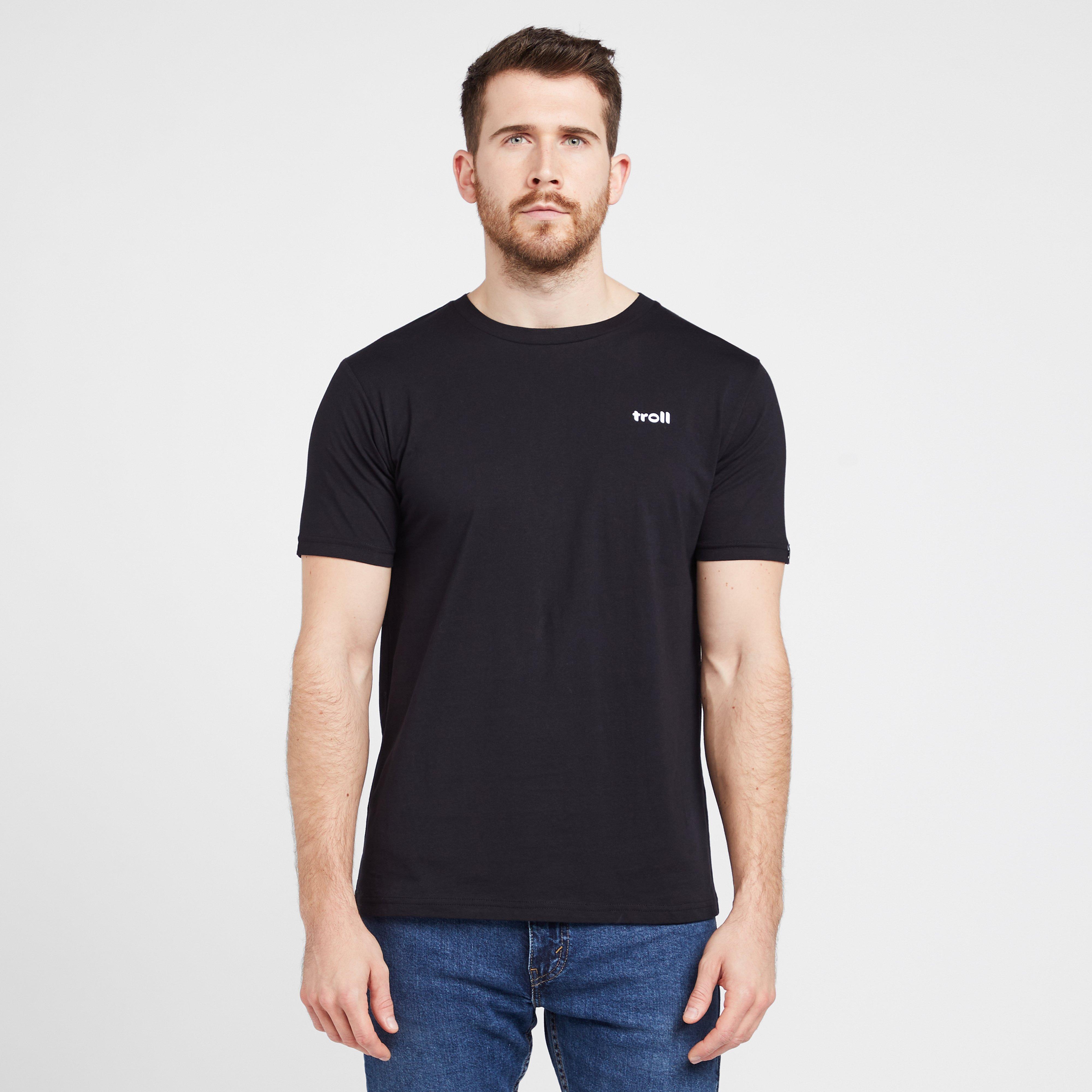 Men’s Back Logo T-Shirt in Black