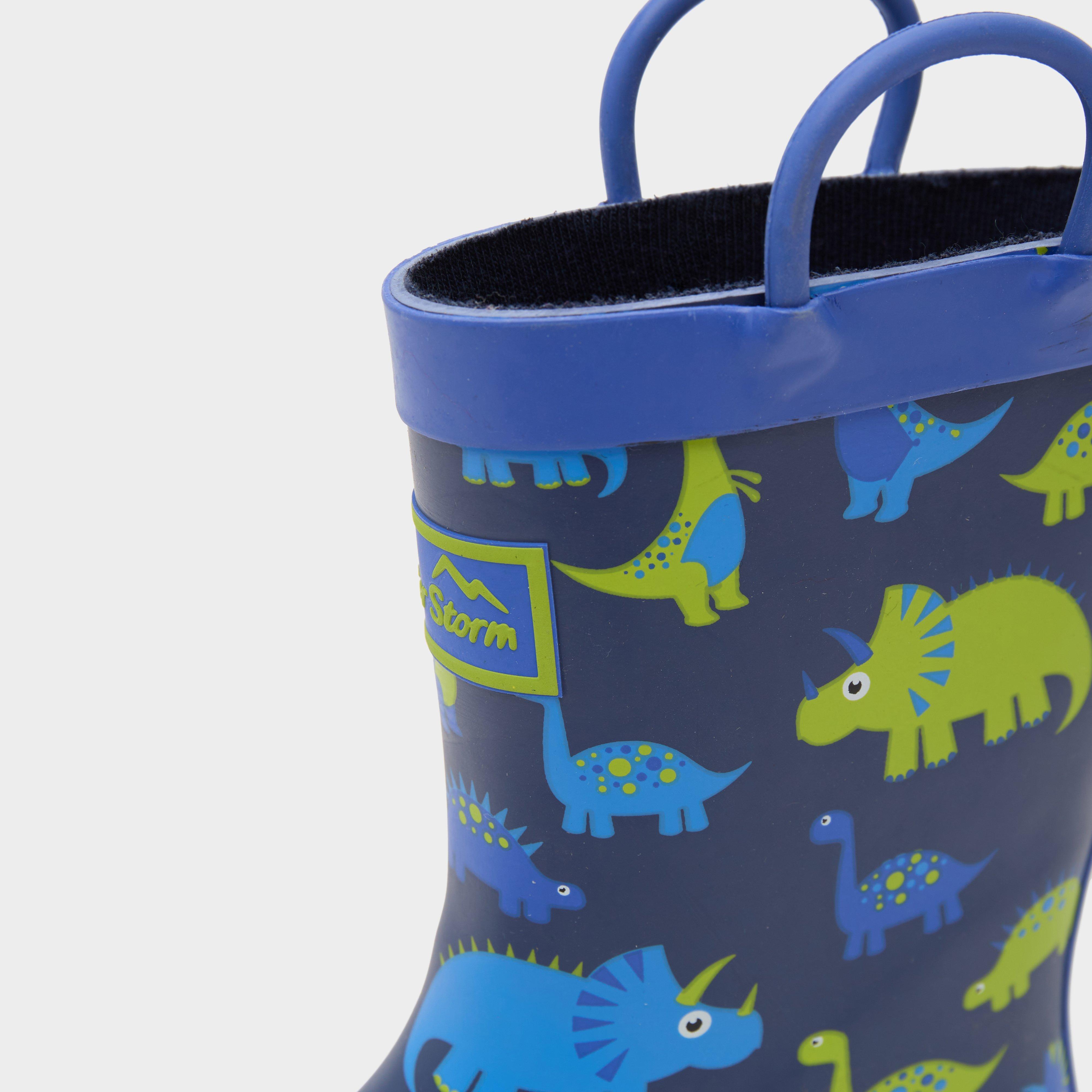 Kids’ Dinosaur Wellington Boots