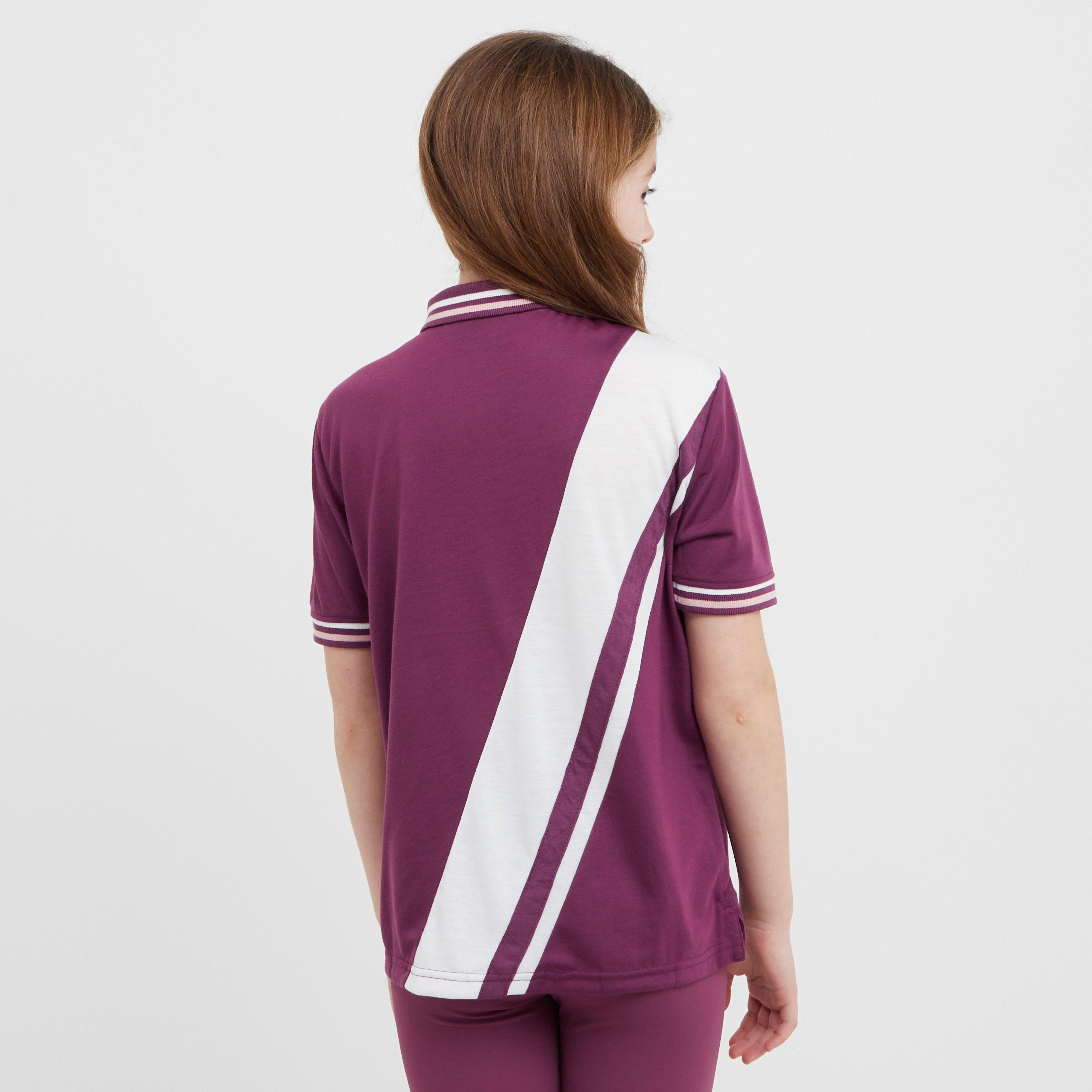 Kids' Nora Team Polo Top Amaranth