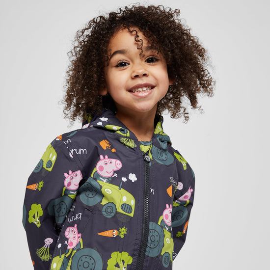 Kids' Peppa Pig Muddy Puddle Waterproof Jacket