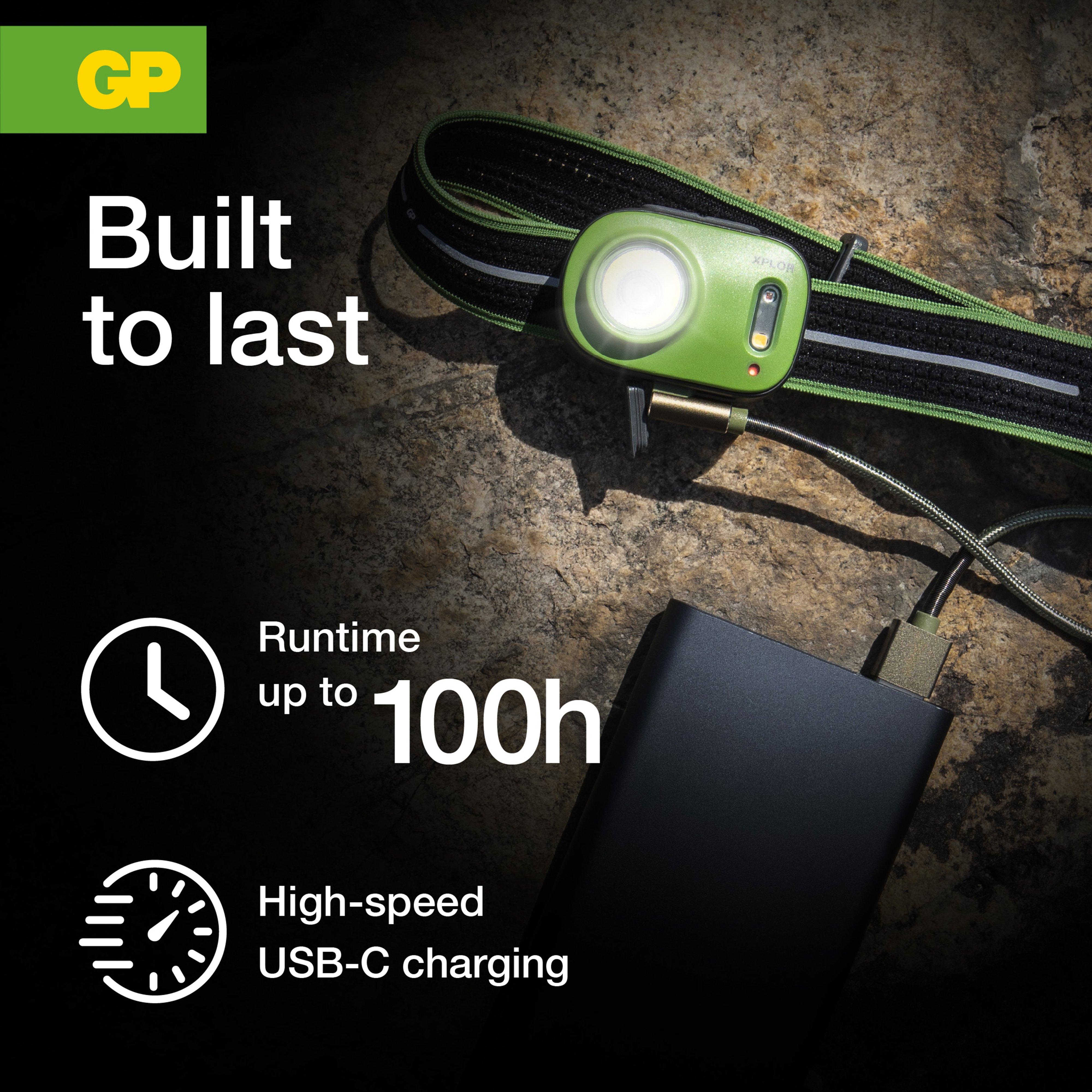 XPLOR PHR17 Compact Headlamp 500L Rechargeable