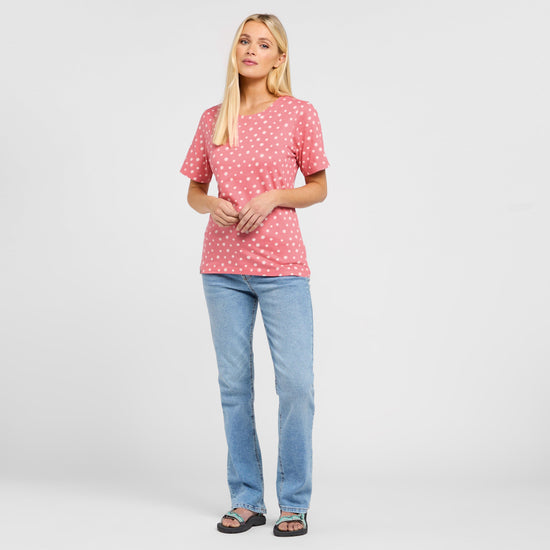 Women’s Ditsy Print Short Sleeved Tee