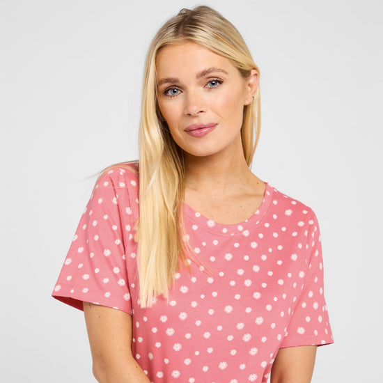 Women’s Ditsy Print Short Sleeved Tee