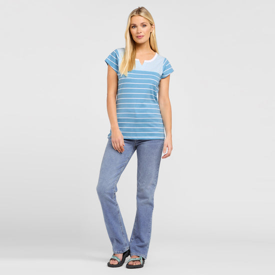 Women’s Notch Short Sleeved Tee