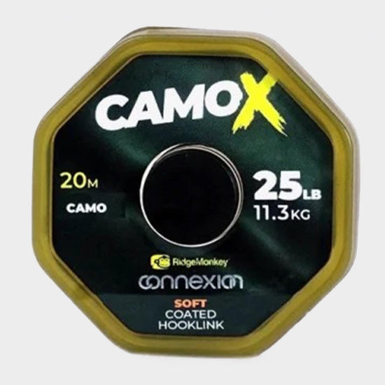 CamoX Soft Coated Hooklink 25lb