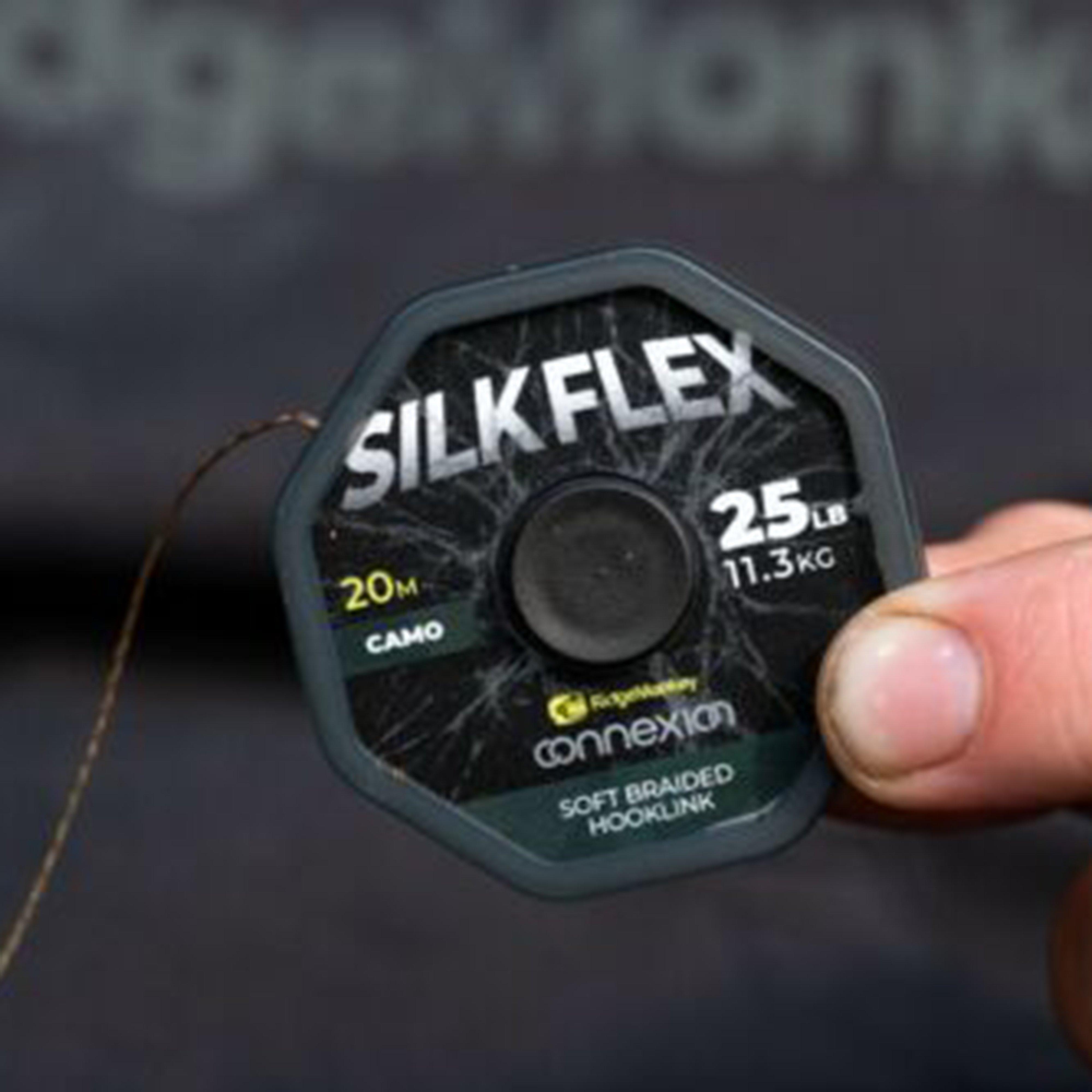 SilkFlex Soft Braid Hooklink 25lb