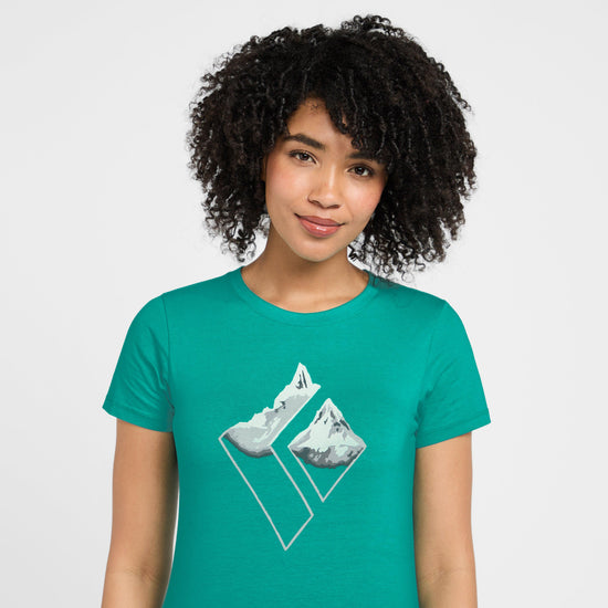 Women’s Mountain Logo Short Sleeve Tee