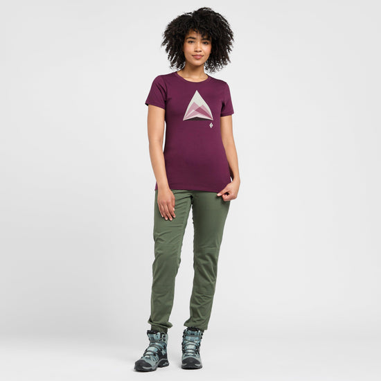 Women’s Mountain Transparency Short Sleeve Tee