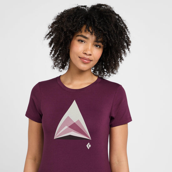 Women’s Mountain Transparency Short Sleeve Tee