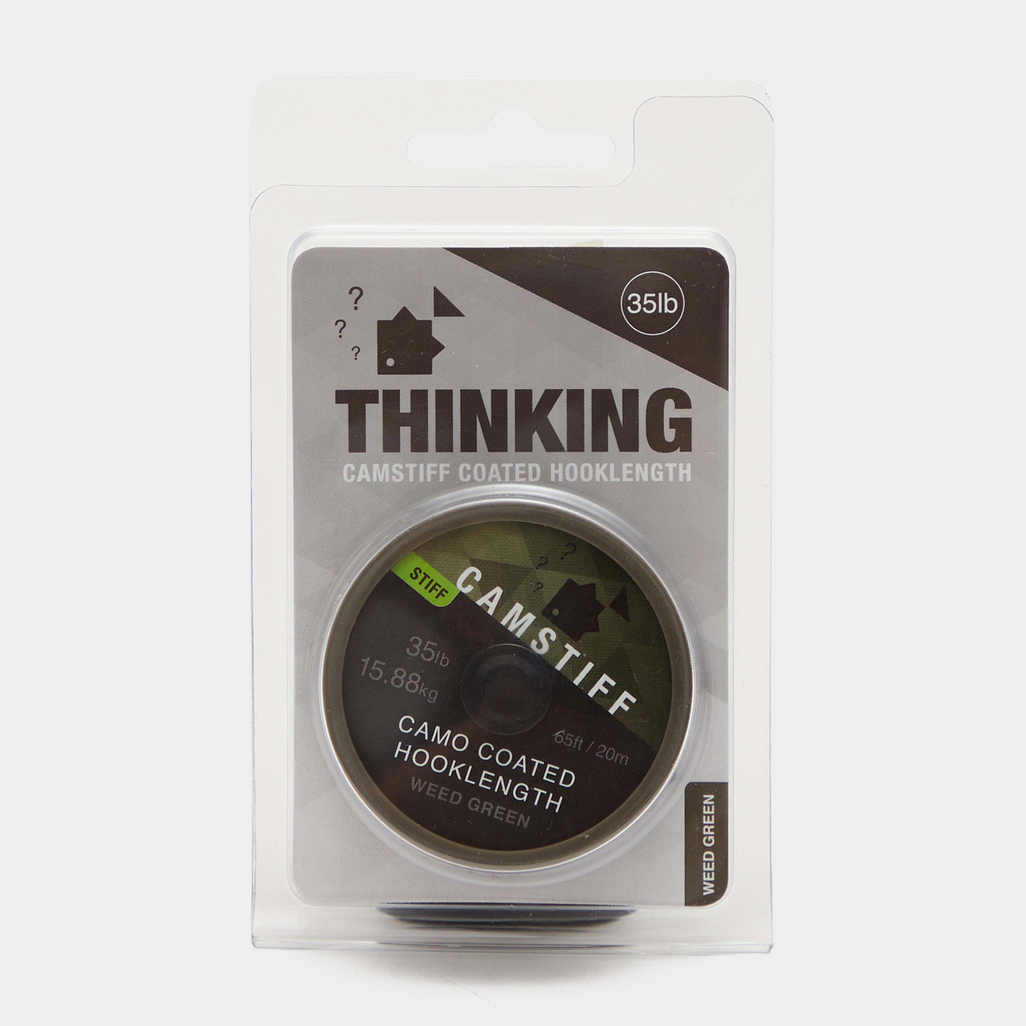 Camstiff Hooklength Camo Weed Green 35lb