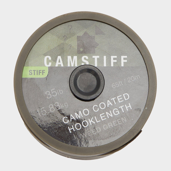 Camstiff Hooklength Camo Weed Green 35lb