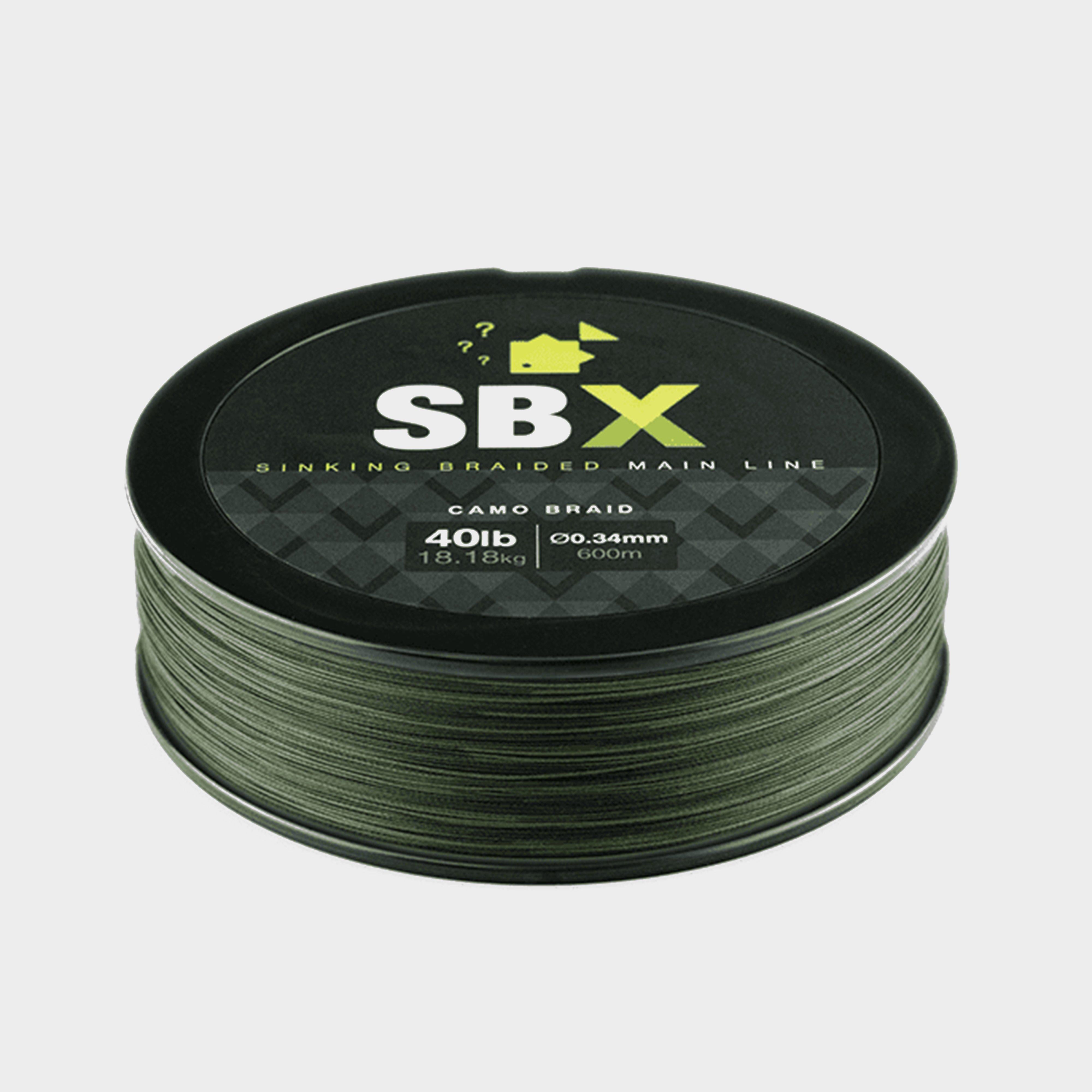 SBX Sinking Braided Mainline 40lb (0.34mm) 300m