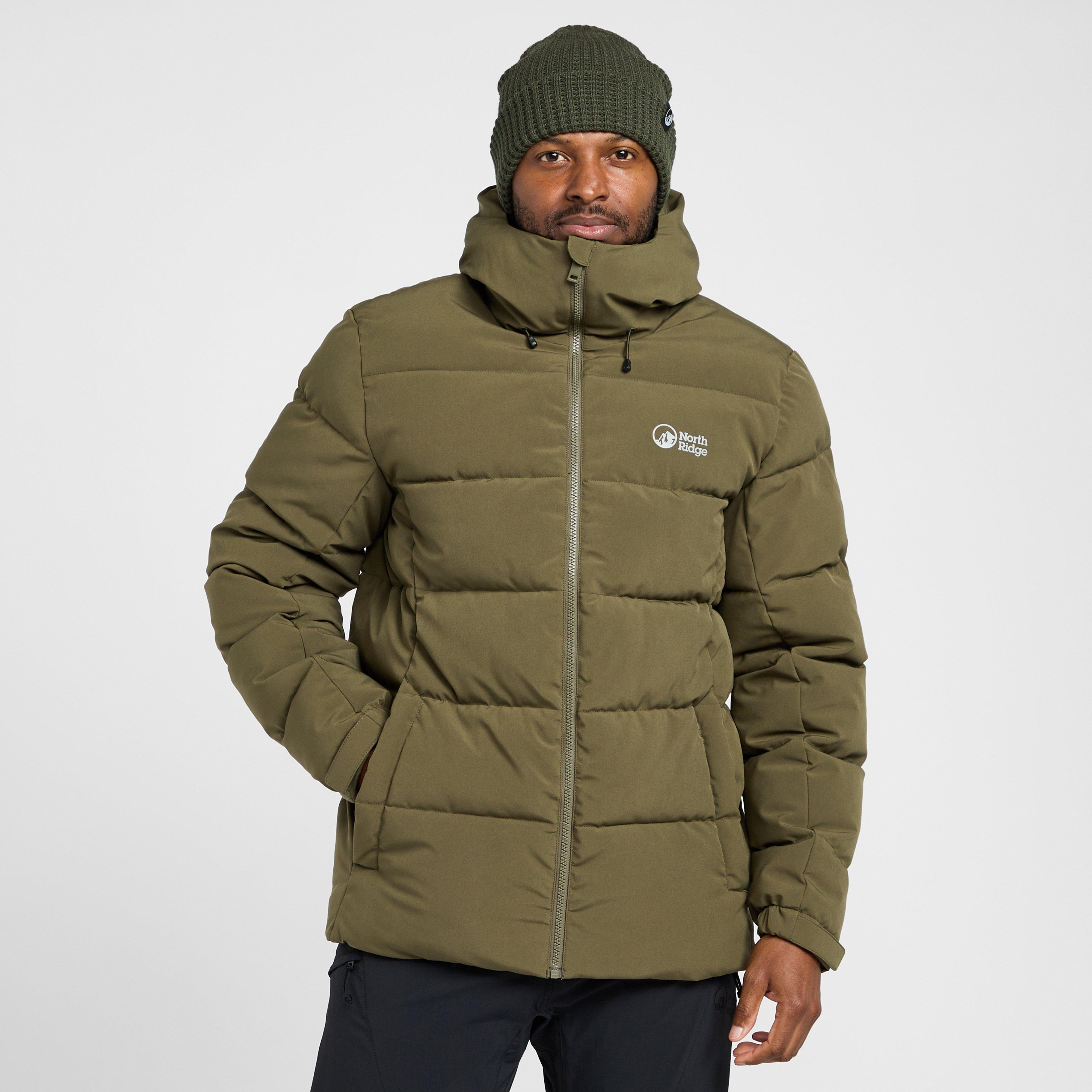 Khaki North Ridge Men's Saunter Baffle Jacket – GO Outdoors