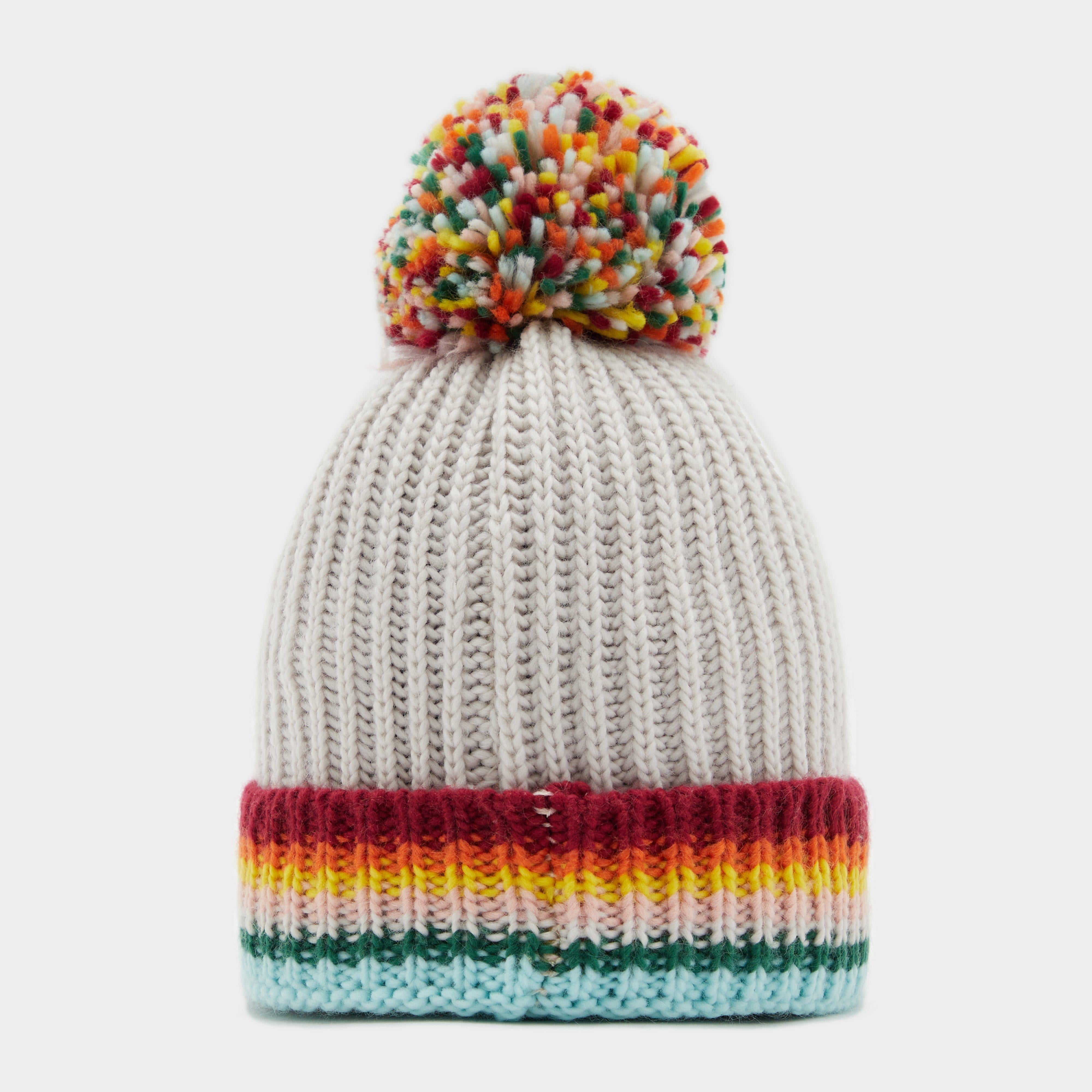 Kids’ Striped Bobble Beanie Hat