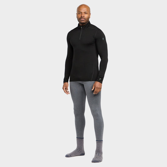 Men's Classic All-Season Merino Half-Zip Baselayer Top