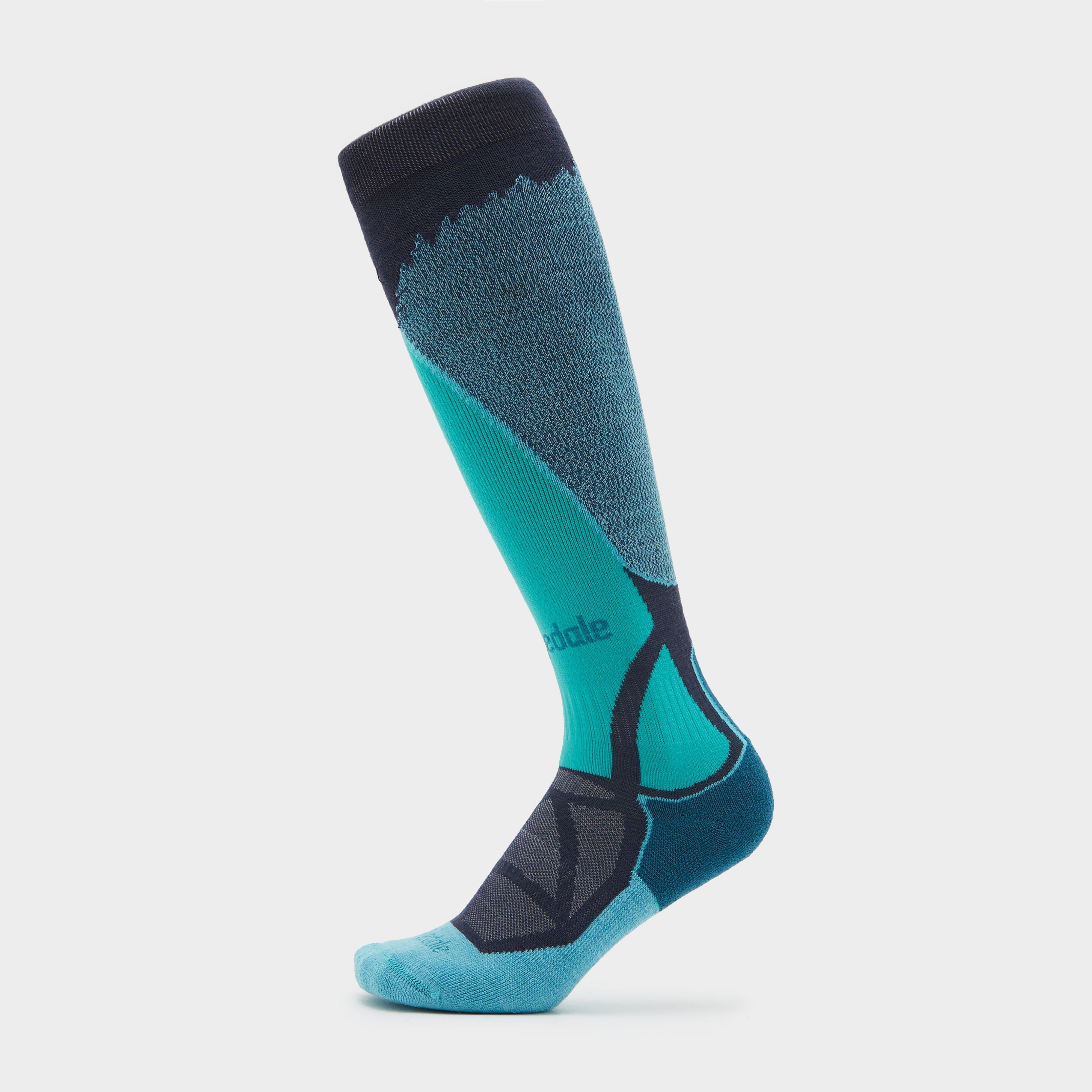 Women's Ski Midweight+ Merino Endurance Over Calf Socks