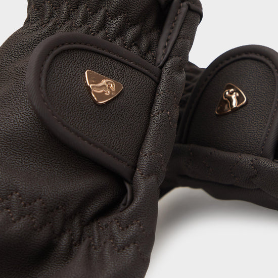 Kids' PU Riding Gloves