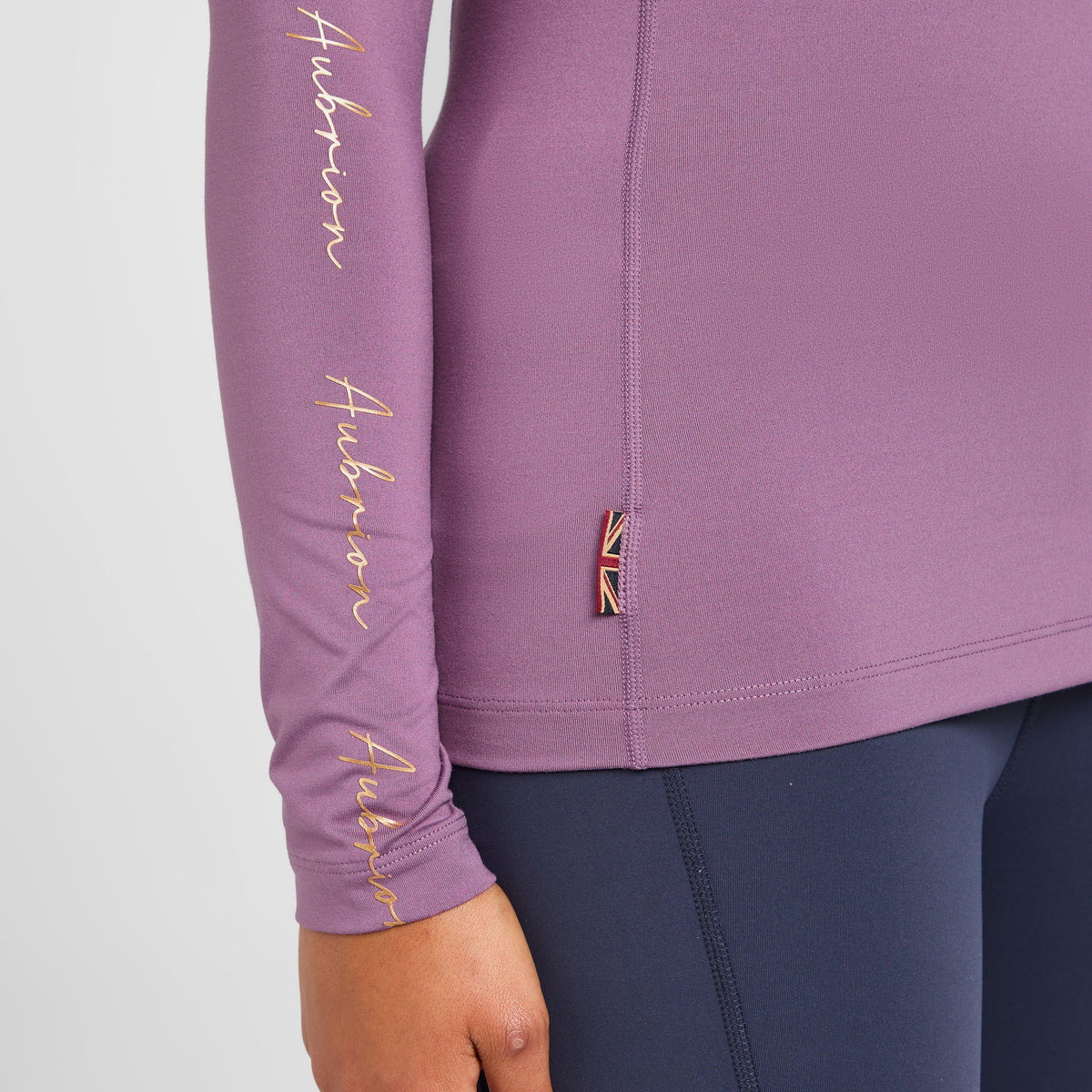 Ladies Team Long Sleeve Base Layer Mauve