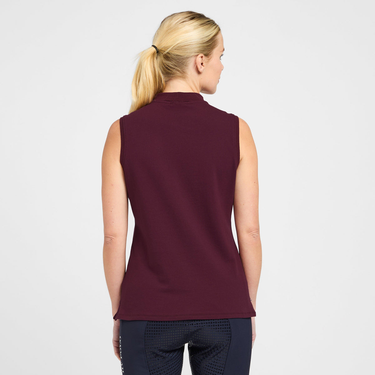 Women's Classic Sleeveless Polo Shirt