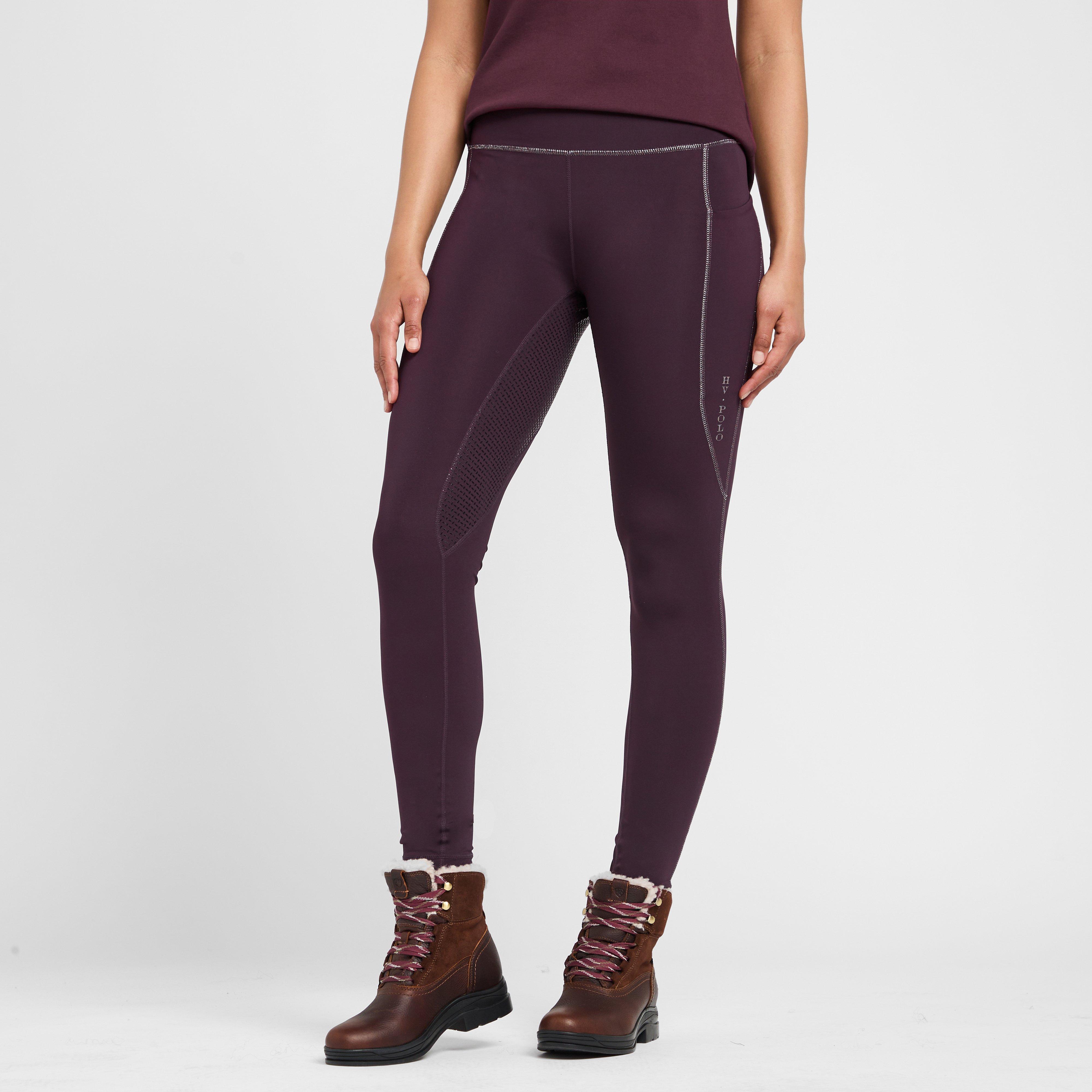 Women's Sporty Sue Full Seat Riding Tights Dark Berry