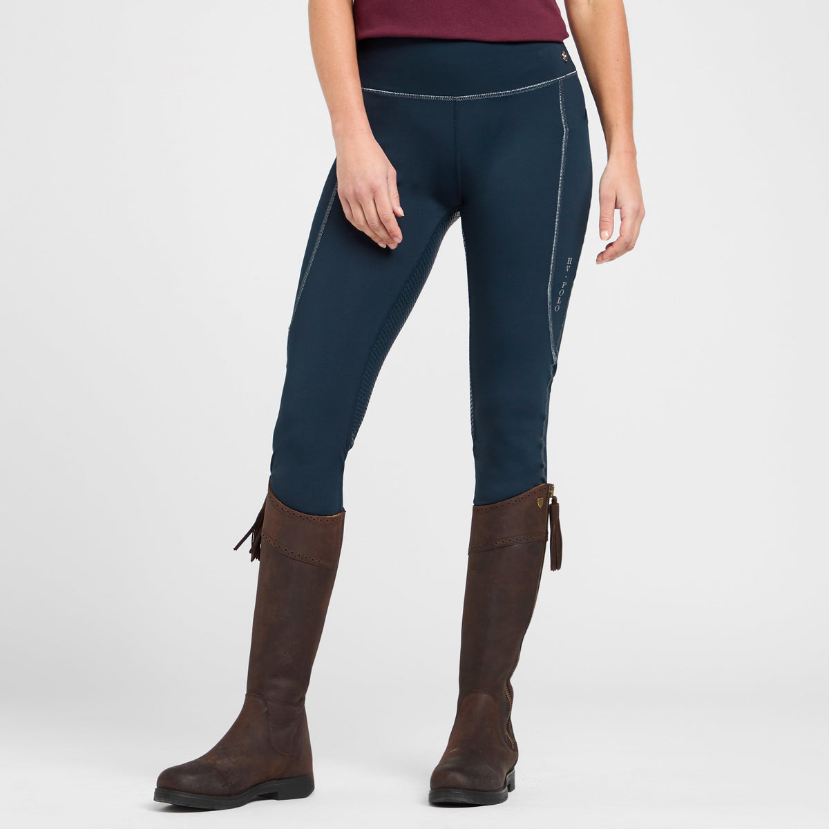 Women's Sporty Sue Full Seat Riding Tights Navy