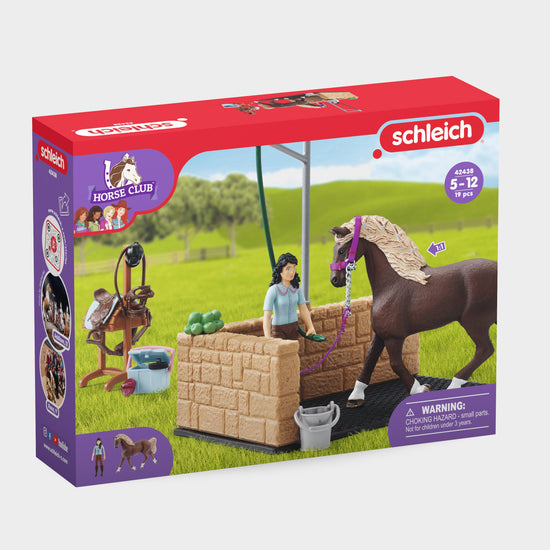 Washing Area with Horse Club Emily & Luna