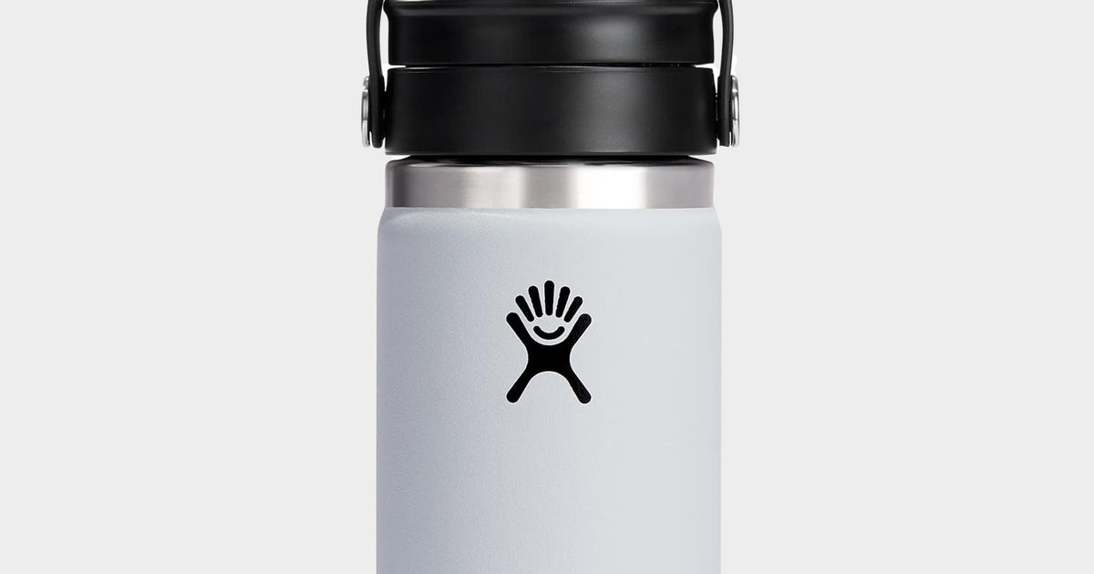 White Hydro Flask 12 oz (355 ml) Coffee with Flex Sip™ Lid – GO Outdoors