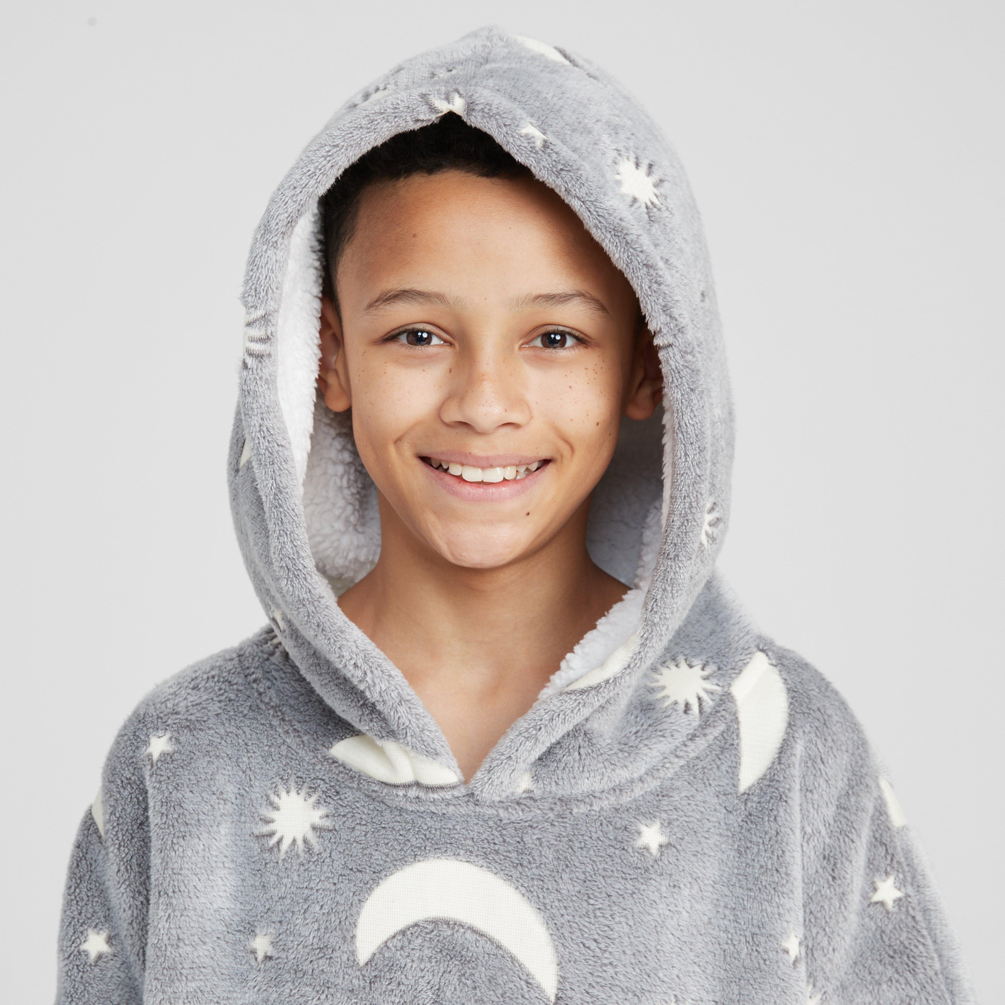 Kids’ Glow in the Dark Oversized Hoodie